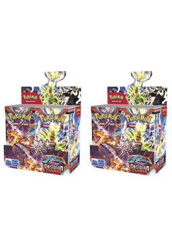 Pokémon TCG Scarlet & Violet Obsidian Flames Booster Box 2x Lot