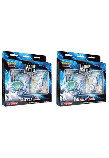 Pokémon TCG Calyrex VMAX Ice Rider League Battle Deck 2x Lot