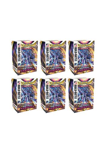 Pokémon TCG Sword & Shield Astral Radiance Build and Battle Box 6x Lot