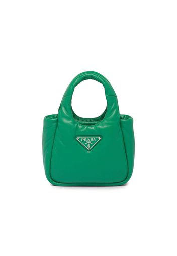 Prada Small Soft Padded Bag Green