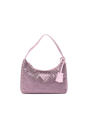 Prada Re-Edition 2000 Crystal Bag Pink