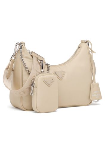 Prada Re-Edition 2005 Shoulder Bag Desert Beige