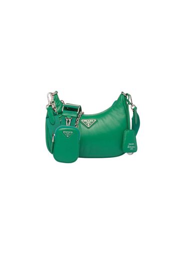 Prada Padded Nappa-Leather Re-Edition Shoulder Bag Mango