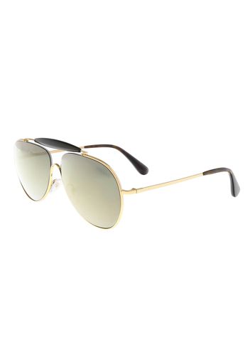 Prada Aviator Sunglasses Gold (PR 56SS 5AK4L0)