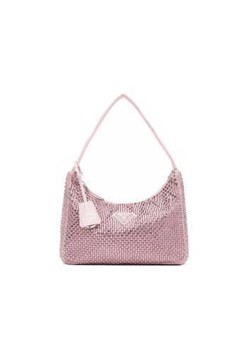 Prada Re-Edition 2000 Crystal Mini Bag Pink