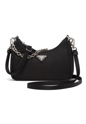 Prada Re-Edition Shoulder Bag Mini Nylon Black