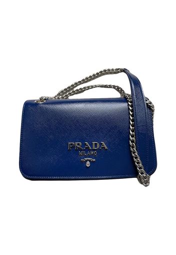 Prada Shoulder Bag Small Ink Blue