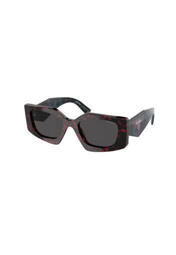 Prada Rectangle Sunglasses Red/Navy (PR15YSF-09Z5S0-52)