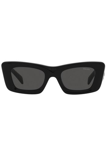 Prada Sunglasses PR 13ZSF Black/Dark Grey (PR13ZSF-1AB5S0-52)