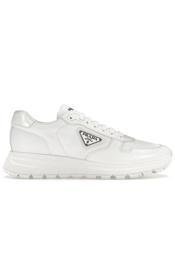 Prada PRAX 01 Sneakers Re-Nylon Brushed Leather White White