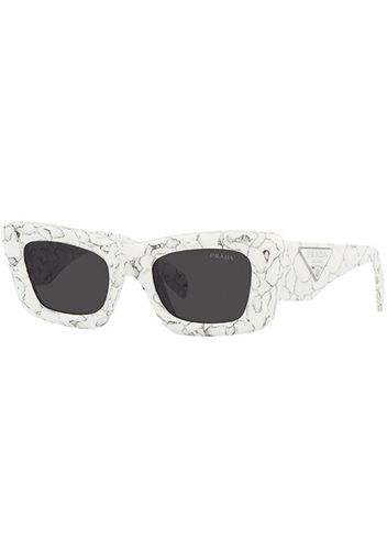 Prada Cat Eye Sunglasses White Marble (PR13ZS-17D5S0-50)