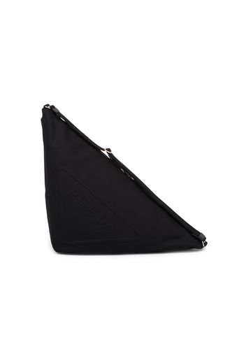 Prada Canvas Triangle Bag Black