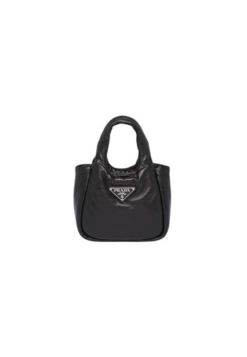 Prada Small Padded Soft Nappa-Leather Bag Black