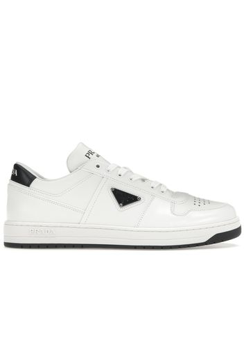 Prada Downtown Low Top Sneakers Leather White White Black