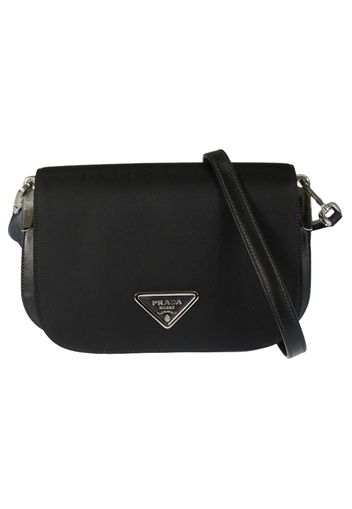 Prada Flap Shoulder Bag Black