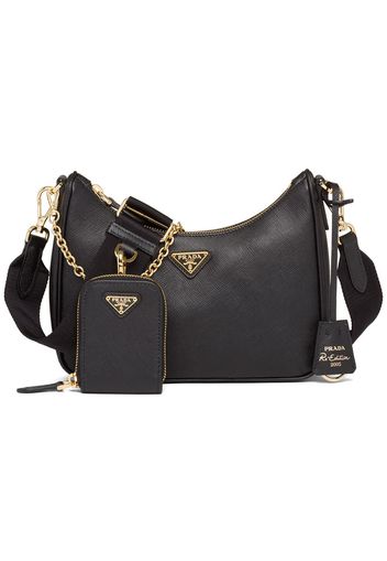 Prada Re-Edition 2005 Shoulder Bag Saffiano Black