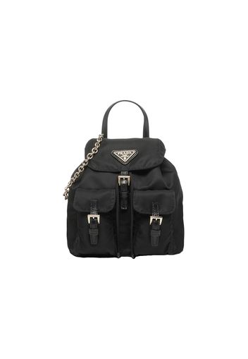 Prada Re-Nylon Backpack Mini Black