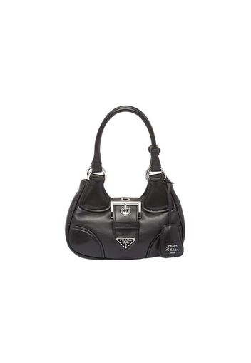 Prada Moon Padded Nappa-Leather Bag Black