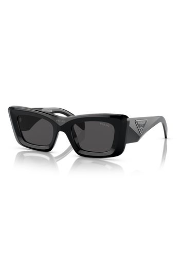 Prada Cat Eye Sunglasses Black/Dark Grey (SPR 13Z 1AB-5S0)