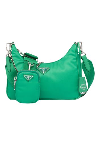 Prada 2005 Shoulder Bag Green Mint