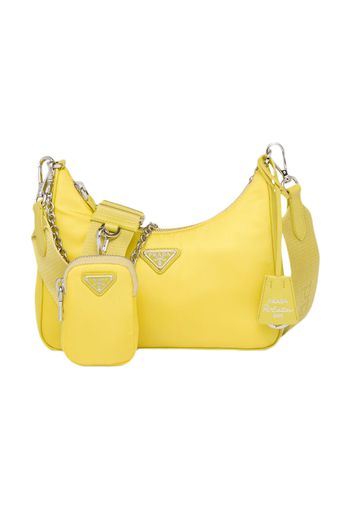 Prada 2005 Shoulder Bag Yellow