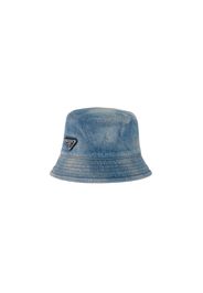 Prada Denim Bucket Hat Light Blue