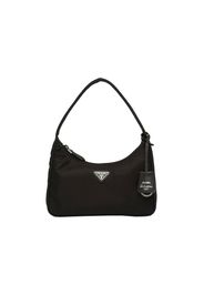 Prada Hobo Tessuto Shoulder Bag Mini Black