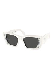 Prada Cat Eye Sunglasses White (PR08YS-02V5S0-51)