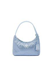 Prada Satin Crystal Mini-Bag Celeste