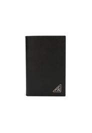 Prada Leather Card Holder Black