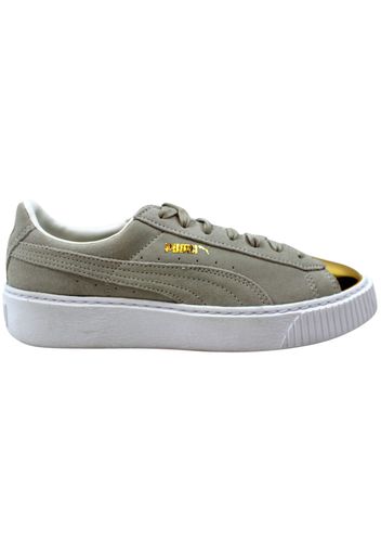 Puma Suede Platform Gold Gold  (Women's)