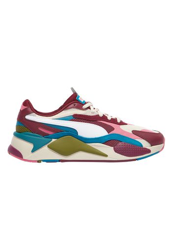 Puma RS-X3 Puzzle Cabernet Pink Blue Green