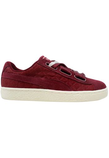 Puma Suede Heart Quilt Cordovan Cameo Brown  (Women's)