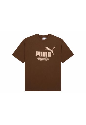 Puma x Kidsuper King Graphic Tee Chestnut Brown