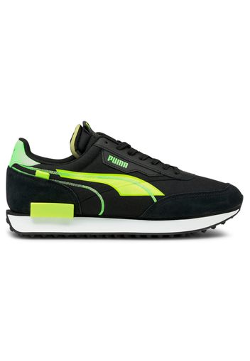 Puma Future Rider Twofold SD Black Yellow Alert