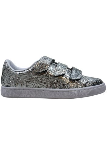 Puma Basket Starp Glitter Silver  (Women's)