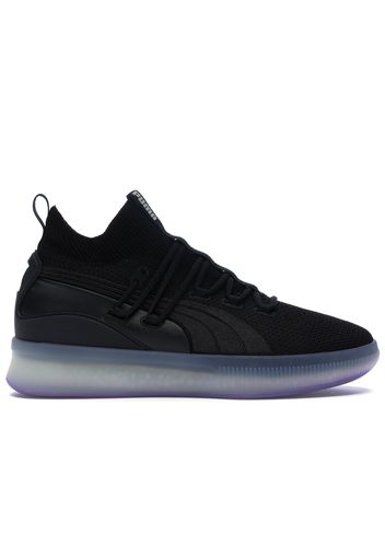 Puma Clyde Court Disrupt Black Electric Purple