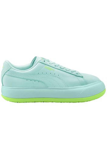 Puma Suede Mayu Mono Eggshell Blue Green Glare (Women's)