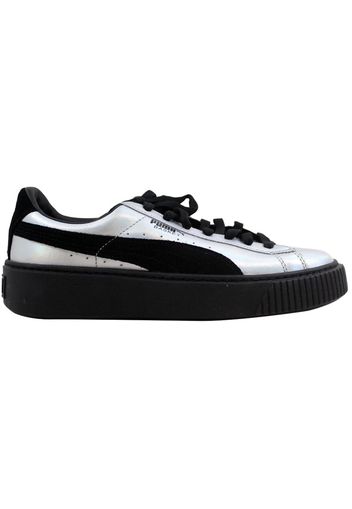 Puma Basket Platform Explosive Puma Black  (Women's)