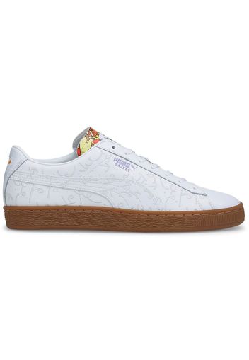 Puma Basket Romero Britto Embroidered White Gum