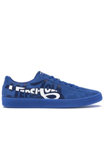 Puma Suede Pepsi Blue