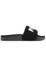 Puma Leadcat 2.0 Sherpa Slide Black White