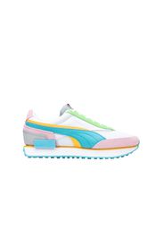 Puma Future Rider Double White Pink Blue (Women's)