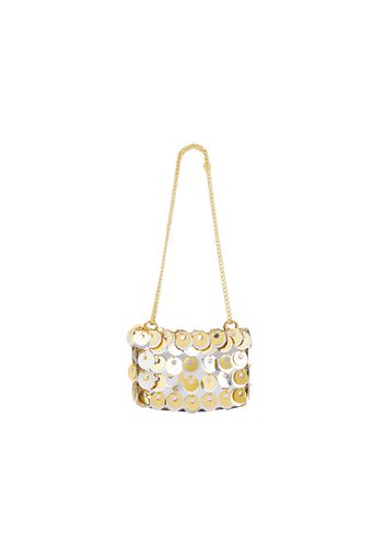 Rabanne H&M Disc-Embellished Shoulder Bag Silver/Gold