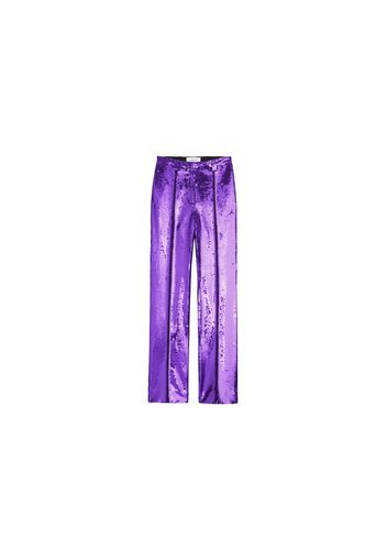 Rabanne H&M Sequined Pants Purple