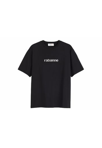 Rabanne H&M Appliqued T-Shirt Black