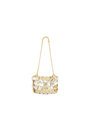 Rabanne H&M Disc-Embellished Shoulder Bag Silver/Gold