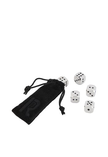 Rabanne H&M 5-Pack Metal Dice Silver