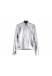 Rabanne H&M Sequined Shirt (Mens) Silver