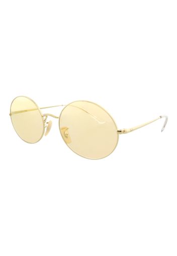 Ray-Ban Oval Sunglasses Shiny Gold (0RB1970 001/B4)